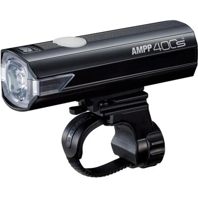 Cateye AMPP 400S USB wiederaufladbares Fahrradlicht - Schwarz - Front - Wiederaufladbar - Fahrradlicht Cateye AMPP 400S USB wiederaufladbares Fahrradlicht - Schwarz - Front - Wiederaufladbar - Fahrradlicht
