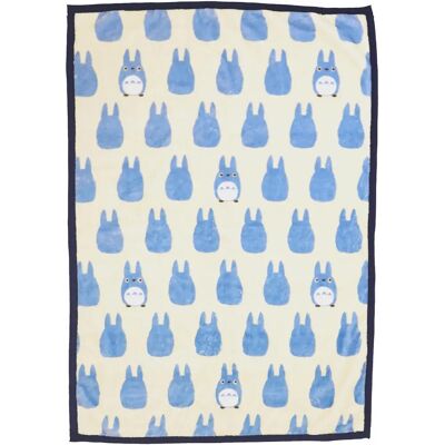 Couverture Bleu Totoro - Studio Ghibli - 100x140cm - Publicité Couverture Bleu Totoro - Studio Ghibli - 100x140cm - Publicité