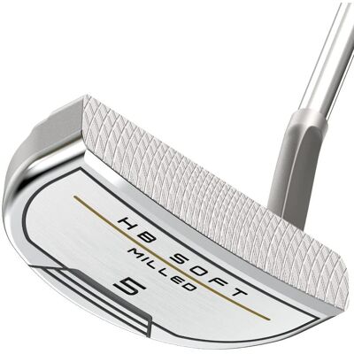 Cleveland Golf Cleveland HB SOFT Milled 5 Putter - Design unisexe, Prise standard - Droitier - 34" - Publicité Cleveland Golf Cleveland HB SOFT Milled 5 Putter - Design unisexe, Prise standard - Droitier - 34" - Publicité