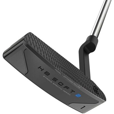 Cleveland HB Soft2 Black #1 Putter - Speed Optimized Face Technology Cleveland HB Soft2 Black #1 Putter - Speed Optimized Face Technology