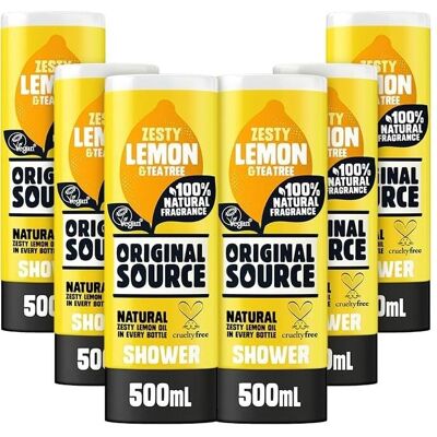 Gel Douche Original Source Citron et Arbre à Thé - Gel Douche Gel Douche Original Source Citron et Arbre à Thé - Gel Douche