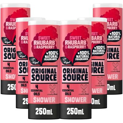 Original Source Rhabarber und Himbeer Duschgel - Duschgel Original Source Rhabarber und Himbeer Duschgel - Duschgel