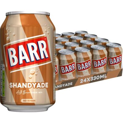 Barr - Shandyade 0% Alcohol - Low Sugar - Fizzy Drink Barr - Shandyade 0% Alcohol - Low Sugar - Fizzy Drink