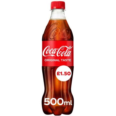Coca-Cola - Coke Zero Sugar - 500ml - Bottle - Soft Drink Coca-Cola - Coke Zero Sugar - 500ml - Bottle - Soft Drink