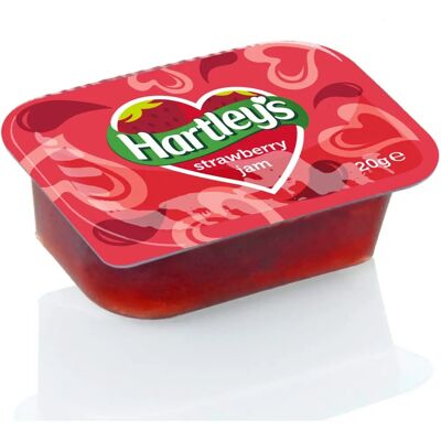 Hartley's Strawberry Jam - 20g Portions - Pack of 100 Hartley's Strawberry Jam - 20g Portions - Pack of 100