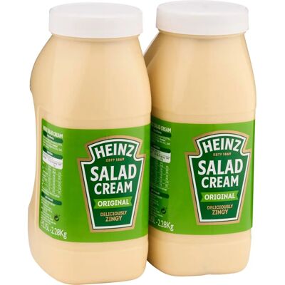 Heinz - Salad Cream - 2x2.15L - Catering Jars - Sauce Heinz - Salad Cream - 2x2.15L - Catering Jars - Sauce