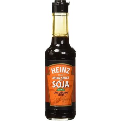 Sauce soja vegan Heinz - 150 ml - Sauce soja - Publicité Sauce soja vegan Heinz - 150 ml - Sauce soja - Publicité