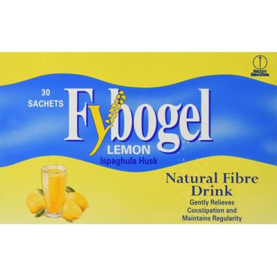Fybogel Lemon - Digestive Fiber Drink - 30 Sachets Fybogel Lemon - Digestive Fiber Drink - 30 Sachets
