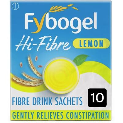Fybogel Lemon Fibre Supplement - 10 Sachets Fybogel Lemon Fibre Supplement - 10 Sachets