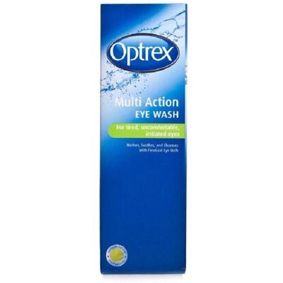 Optrex Multi Action Eye Wash - 300ml - Eye Care Optrex Multi Action Eye Wash - 300ml - Eye Care