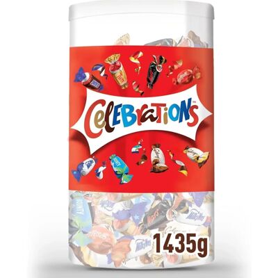 MarsDanmarkA/S Celebrations chokolade - 1435g Mini udvalg MarsDanmarkA/S Celebrations chokolade - 1435g Mini udvalg