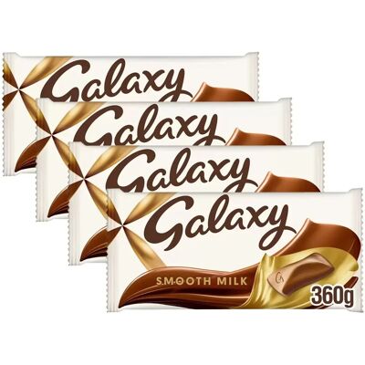 Galaxy - Smooth Milk Chocolate - 360g - Bar - Chocolate Galaxy - Smooth Milk Chocolate - 360g - Bar - Chocolate