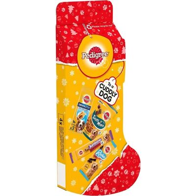 PEDIGREE - Stocking Gift - 367 g - 1 Stocking - Friandises pour chien - Publicité PEDIGREE - Stocking Gift - 367 g - 1 Stocking - Friandises pour chien - Publicité