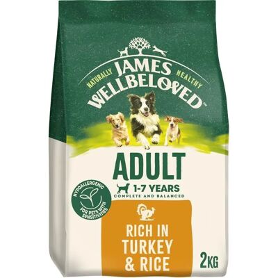 James Wellbeloved Adult Hypoallergenic Turkey Rice - Dog Food James Wellbeloved Adult Hypoallergenic Turkey Rice - Dog Food
