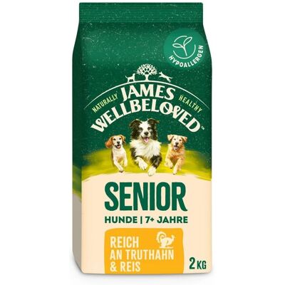 JAMES WELLBELOVED Senior 2 kg - Dog Food JAMES WELLBELOVED Senior 2 kg - Dog Food