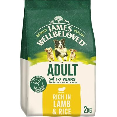 James Wellbeloved Erwachsenen Lamm & Reis Trockenfutter - Für gesunde Haut James Wellbeloved Erwachsenen Lamm & Reis Trockenfutter - Für gesunde Haut