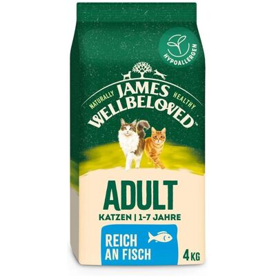 James Wellbeloved Adult Fish Cat Food - 4kg James Wellbeloved Adult Fish Cat Food - 4kg