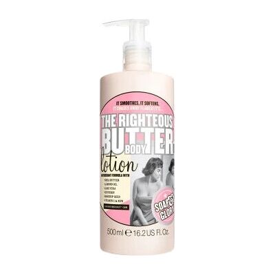 Soap & Glory The Righteous Butter - Lait pour le corps 500ml - Publicité Soap & Glory The Righteous Butter - Lait pour le corps 500ml - Publicité