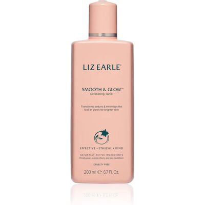 Liz Earle Smooth & Glow Exfoliating Tonic 200ml Liz Earle Smooth & Glow Exfoliating Tonic 200ml