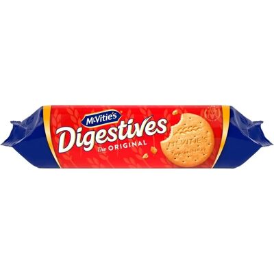 McVitie's Digestives Original Biscuits - 400g Pack of 12 McVitie's Digestives Original Biscuits - 400g Pack of 12
