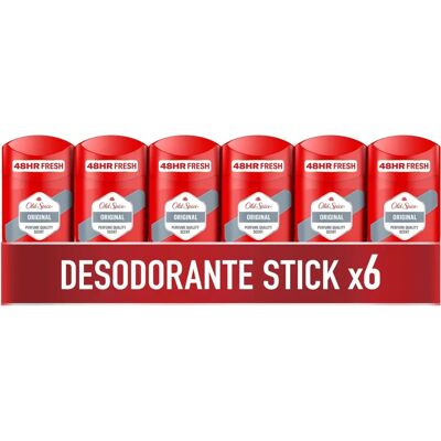 Old Spice Original Deodorant Stick - Pack of 6 Old Spice Original Deodorant Stick - Pack of 6