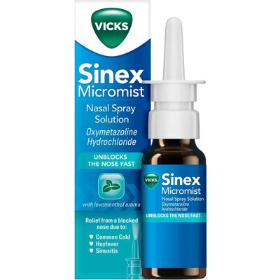 Vicks Sinex Micromist Nasal Spray - 15ml Vicks Sinex Micromist Nasal Spray - 15ml
