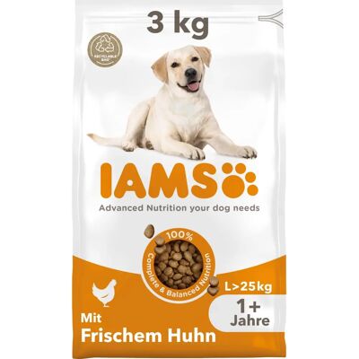 Iams Santé Active Grande Race Poulet - Nourriture pour Chiens - Publicité Iams Santé Active Grande Race Poulet - Nourriture pour Chiens - Publicité