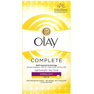 Olay Brand Model - Lightweight SPF 15 Daily Moisturizer for Normal to Oily Skin Olay Brand Model - Lightweight SPF 15 Daily Moisturizer for Normal to Oily Skin