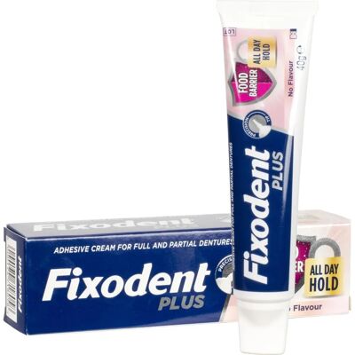 Fixodent Plus Foodseal Denture Adhesive Cream - Food Seal Fixodent Plus Foodseal Denture Adhesive Cream - Food Seal