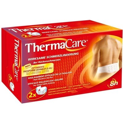 Parche de alivio para dolor lumbar Thermacare - Calor auto-calefactante - 8 horas Parche de alivio para dolor lumbar Thermacare - Calor auto-calefactante - 8 horas