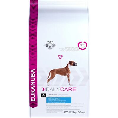 Eukanuba - Denní krmivo pro psy s citlivými klouby 12,5 kg Eukanuba - Denní krmivo pro psy s citlivými klouby 12,5 kg