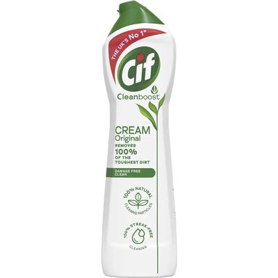 Nettoyant Crème Blanche Cif - 500ml - Cuisine & Salle de bain - Publicité Nettoyant Crème Blanche Cif - 500ml - Cuisine & Salle de bain - Publicité
