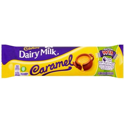 Cadbury - Dairy Milk Caramel 45g - Pack 48 - Chocolate Bar Cadbury - Dairy Milk Caramel 45g - Pack 48 - Chocolate Bar
