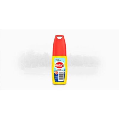 Autan Modello - Repellente insetti per sport all'aperto - 100ml Autan Modello - Repellente insetti per sport all'aperto - 100ml