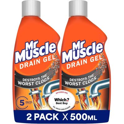 Mr Muscle - Drain Unblocker - Drain Cleaner Mr Muscle - Drain Unblocker - Drain Cleaner