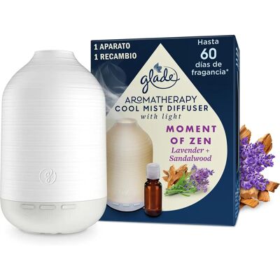 Glade - Diffusore Moment of Zen - Aromaterapia, Blu, 17ml Glade - Diffusore Moment of Zen - Aromaterapia, Blu, 17ml