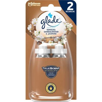 Ricambi Glade Sense & Spray Sandalo & Gelsomino - Profumo per Ambienti Ricambi Glade Sense & Spray Sandalo & Gelsomino - Profumo per Ambienti