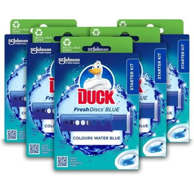 Duck - Fresh Discs - Azure Lagoon - Toilet Cleaner Duck - Fresh Discs - Azure Lagoon - Toilet Cleaner