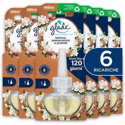 Glade - Diffusore elettrico - Gelsomino Sandalo Bali Glade - Diffusore elettrico - Gelsomino Sandalo Bali