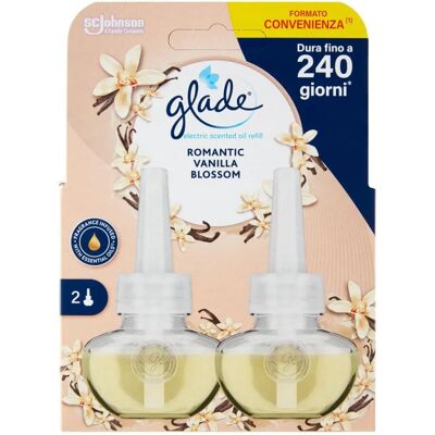 Difusor elétrico de ambiente de baunilha Glade - Aromatizador Difusor elétrico de ambiente de baunilha Glade - Aromatizador