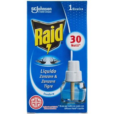 Ricarica elettrica antizanzare Raid - 45 notti Ricarica elettrica antizanzare Raid - 45 notti
