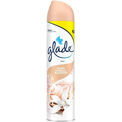 Glade - Air Freshener - Vanilla Blossom - Aerosol Room Spray Glade - Air Freshener - Vanilla Blossom - Aerosol Room Spray