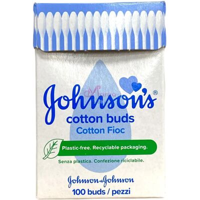 Johnson's Cotton Swabs - Baby & Adult Ear Care - 200 pcs Johnson's Cotton Swabs - Baby & Adult Ear Care - 200 pcs