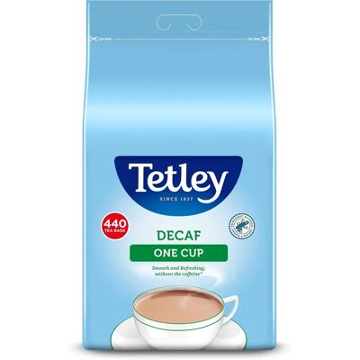 Tetley One Cup Decaffeinated Tea Bags - Tea Bags Tetley One Cup Decaffeinated Tea Bags - Tea Bags