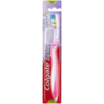 Szczoteczka Zig-Zag Średnia Colgate - Włókna z Kątami Szczoteczka Zig-Zag Średnia Colgate - Włókna z Kątami
