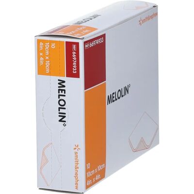 Smith & Nephew Melolin 10x10 cm Sårförband - Sårvård Smith & Nephew Melolin 10x10 cm Sårförband - Sårvård