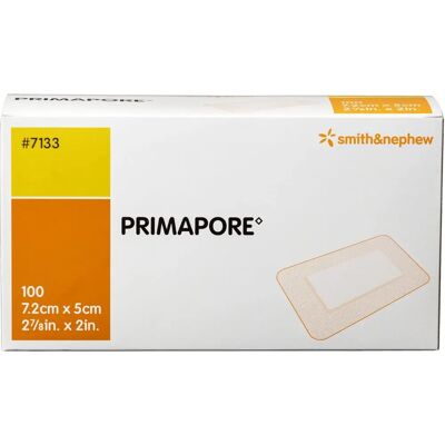 Smith & Nephew Primapore 7.2cm x 5cm Pansement - Wound Dressing - Publicité Smith & Nephew Primapore 7.2cm x 5cm Pansement - Wound Dressing - Publicité