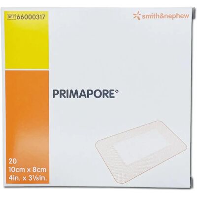 Smith & Nephew Primapore - Wundverband - 10cm x 8cm Smith & Nephew Primapore - Wundverband - 10cm x 8cm