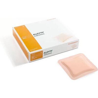 Smith & Nephew Allevyn Adhesive 7,5x7,5cm - Pansement - Publicité Smith & Nephew Allevyn Adhesive 7,5x7,5cm - Pansement - Publicité