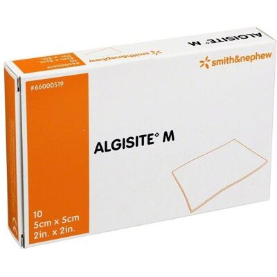 Cerotto in alginato di calcio Smith & Nephew Algisite M - 5x5cm Cerotto in alginato di calcio Smith & Nephew Algisite M - 5x5cm